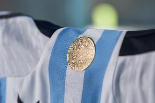 Argentina De Paul 7 Matchtröja Hemma VM 2022